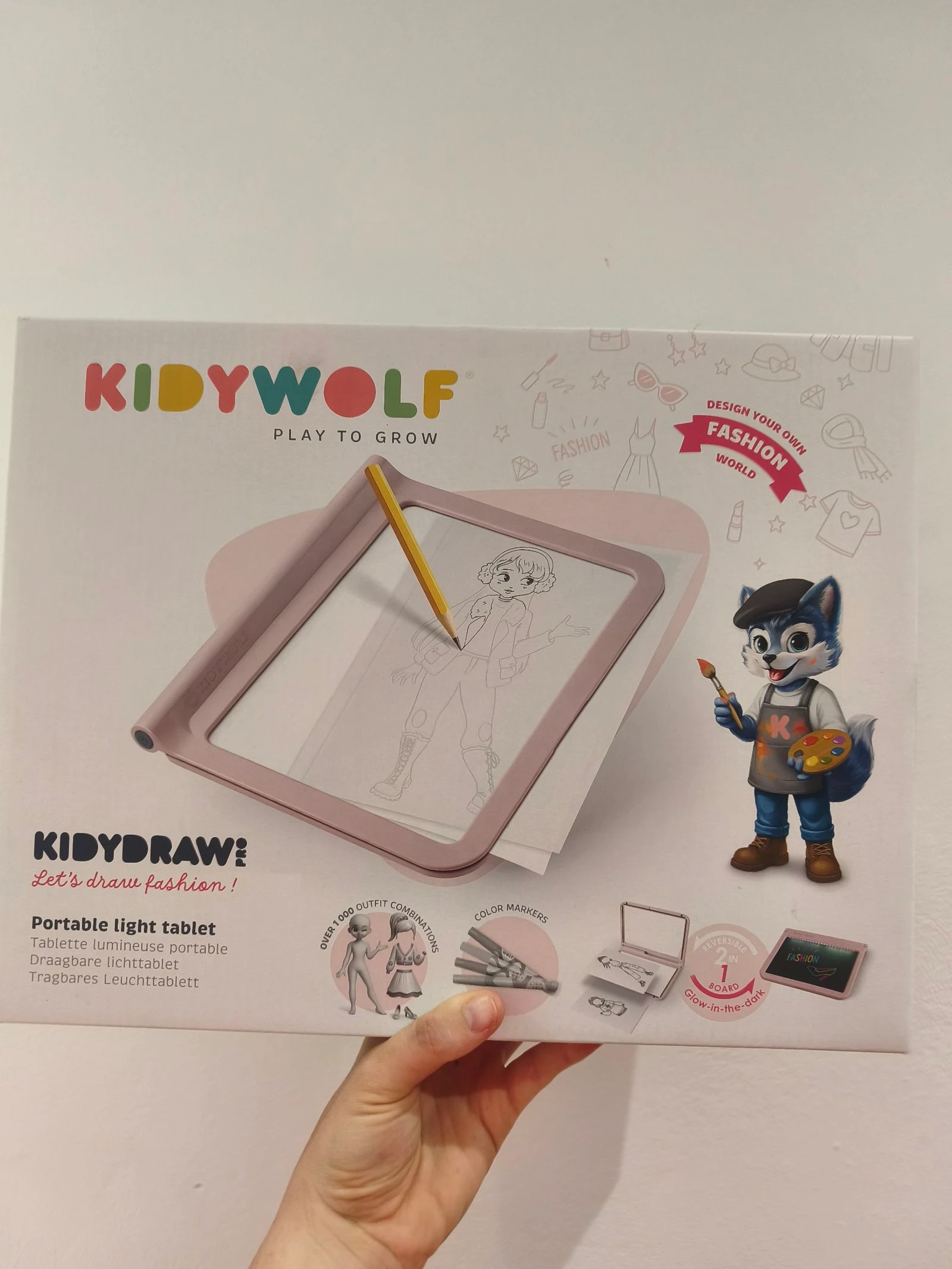 Pizarra kidydraw pro fashion 